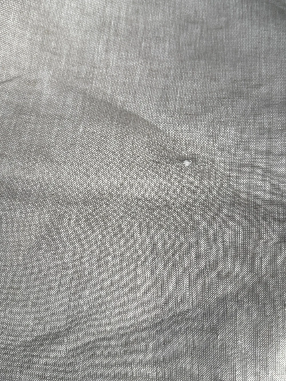 Quince European Linen Room Darkening Curtain Panel Set in Flax 48” x 96”